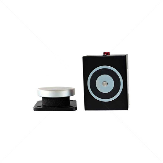 MAGNETIC DOOR HOLDER 65KG WALL MOUNT 12-24VDC FAIL - NeonSales {{ shop.shopifyCountryName }}