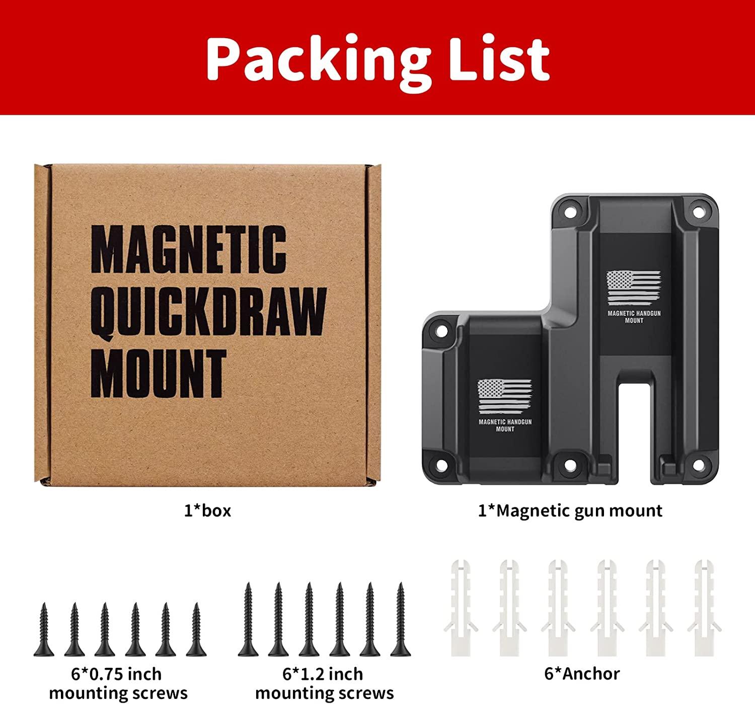 MAGNETIC PISTOL RETAINER / PUSH-N-COCK BRACKET - NeonSales {{ shop.shopifyCountryName }}