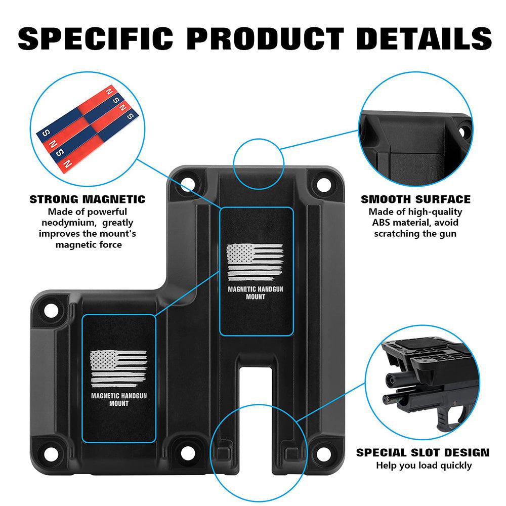 MAGNETIC PISTOL RETAINER / PUSH-N-COCK BRACKET - NeonSales South Africa