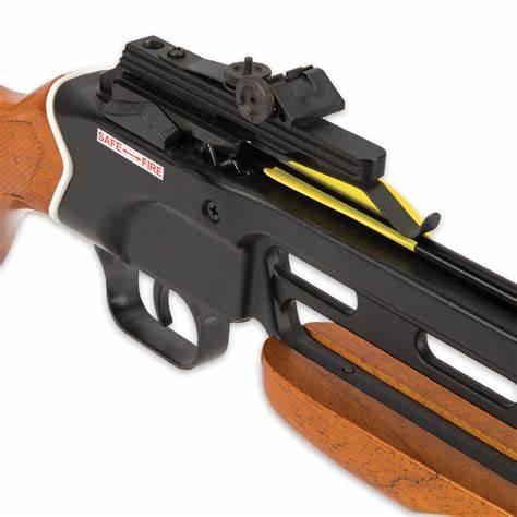 MANKUNG 150LBS CROSSBOW W/ WOODEN HANDLE MK-150A1H - NeonSales {{ shop.shopifyCountryName }}