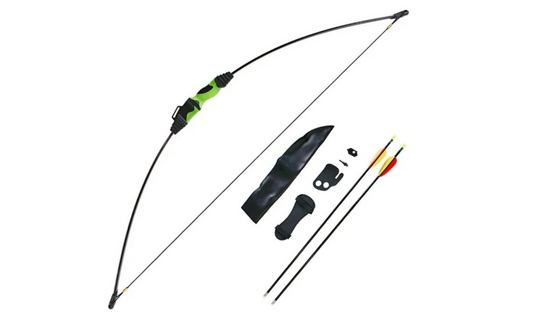 MANKUNG 18LBS RECURVE BOW SET - BLACK - NeonSales {{ shop.shopifyCountryName }}