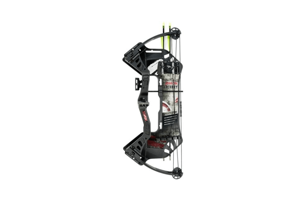 MANKUNG 25LBS COMPOUND BOW SET MK-CBK1-BK - BLACK