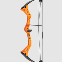 MANKUNG 25LBS COMPOUND BOW SET MK-CBK1-OR - ORANGE