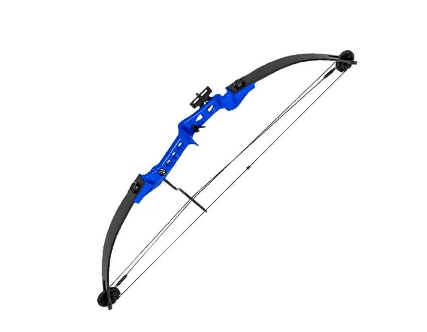 MANKUNG 29LBS COMPOUND BOW MK-CB30BL - BLUE/BLACK