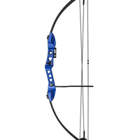 MANKUNG 29LBS COMPOUND BOW MK-CB30BL - BLUE/BLACK