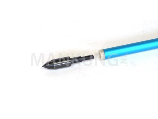 MANKUNG 30" BLACK ALUMINIUM ARROW W/ FIELD TIP - NeonSales {{ shop.shopifyCountryName }}