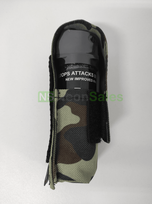 MAVERICK 60ML PEPPER SPRAY POUCH - CAMO - NeonSales {{ shop.shopifyCountryName }}