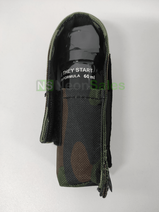 MAVERICK 60ML PEPPER SPRAY POUCH - CAMO - NeonSales {{ shop.shopifyCountryName }}