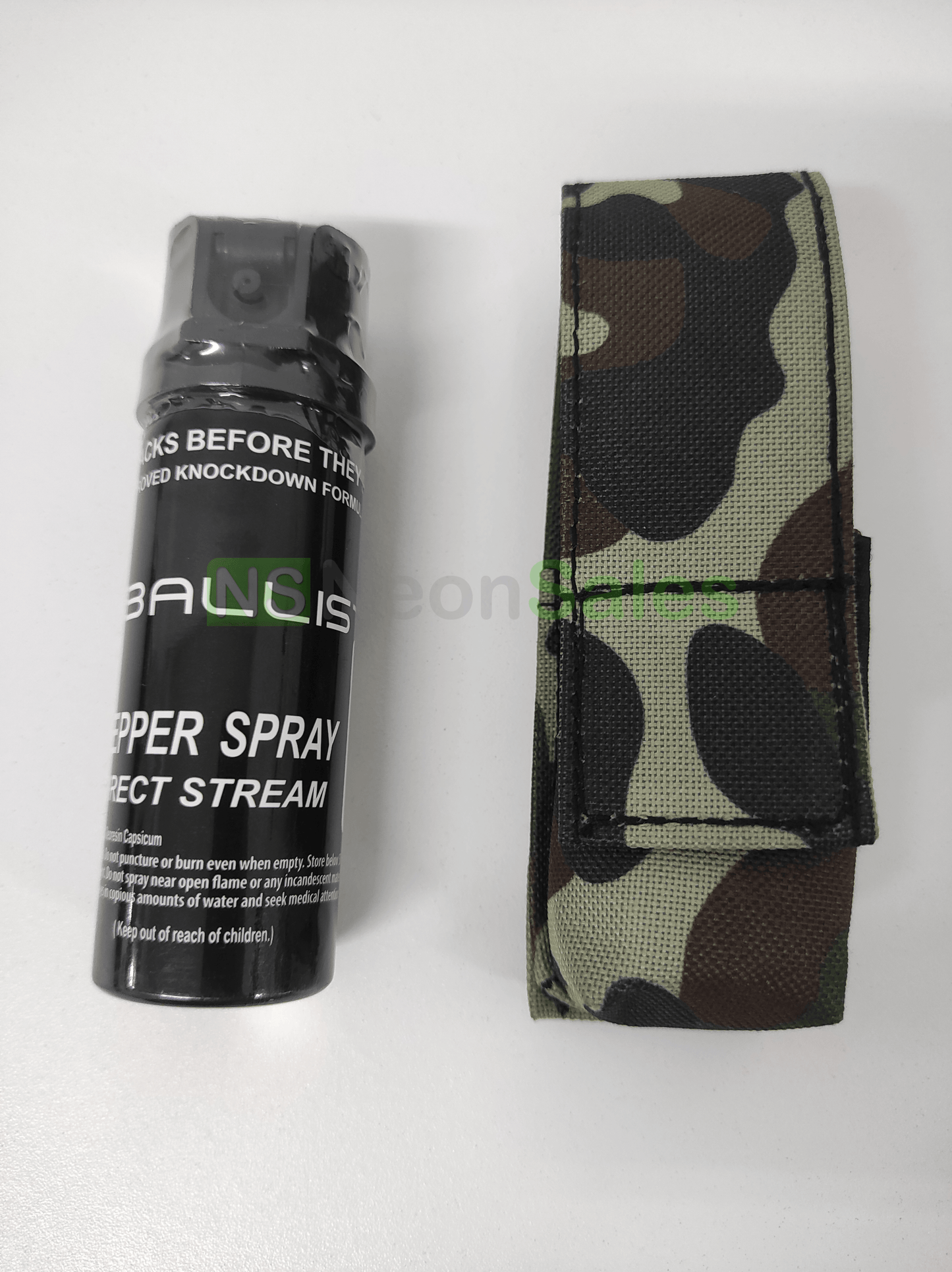 MAVERICK 60ML PEPPER SPRAY POUCH - CAMO - NeonSales {{ shop.shopifyCountryName }}