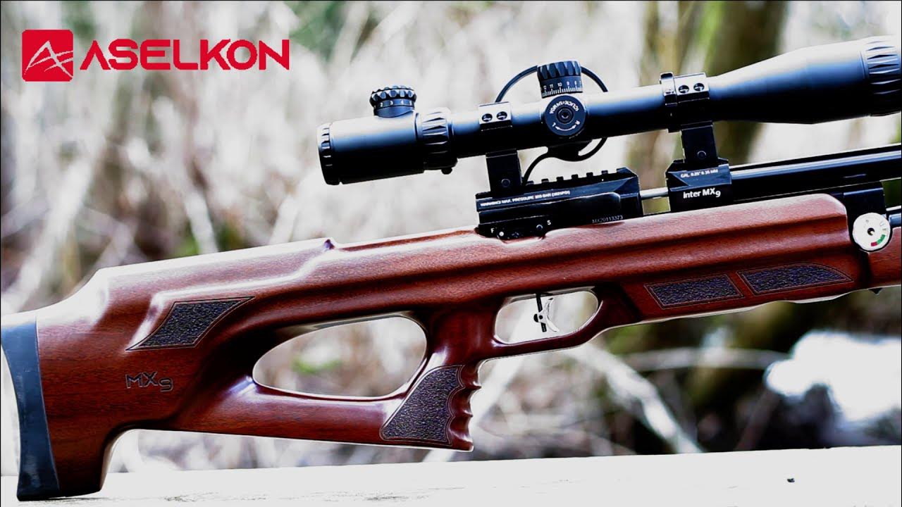 ASELKON MX9 REGULATED 500CC PCP SNIPER - .22