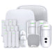 Ajax Hub 2 Plus alarm kit - representative white system bundle