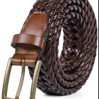 MEN'S GENUINE LEATHER COWHIDE BELT - NeonSales {{ shop.shopifyCountryName }}
