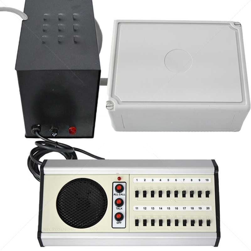 MICROSOUND 20 WAY SCHOOL INTERCOM - NeonSales {{ shop.shopifyCountryName }}