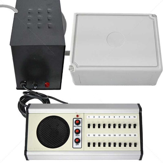 MICROSOUND 20 WAY SCHOOL INTERCOM - NeonSales {{ shop.shopifyCountryName }}