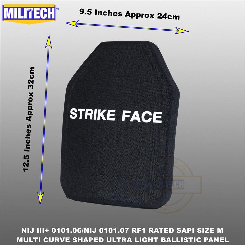 MILITECH ESAPI NIJ LV. IV COMPOSITE PLATE, 300X250 - NeonSales South Africa