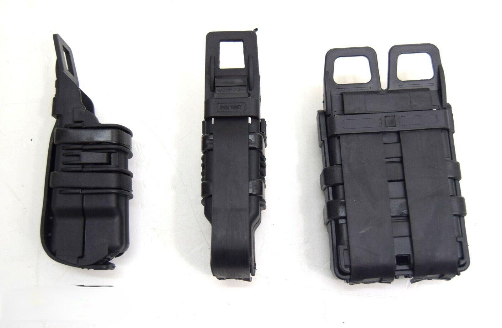 MOLLE RIFLE & DBL PISTOL HOLDER, HARDSHELL (BLK) - NeonSales {{ shop.shopifyCountryName }}