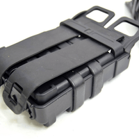 MOLLE RIFLE & DBL PISTOL HOLDER, HARDSHELL (BLK) - NeonSales {{ shop.shopifyCountryName }}