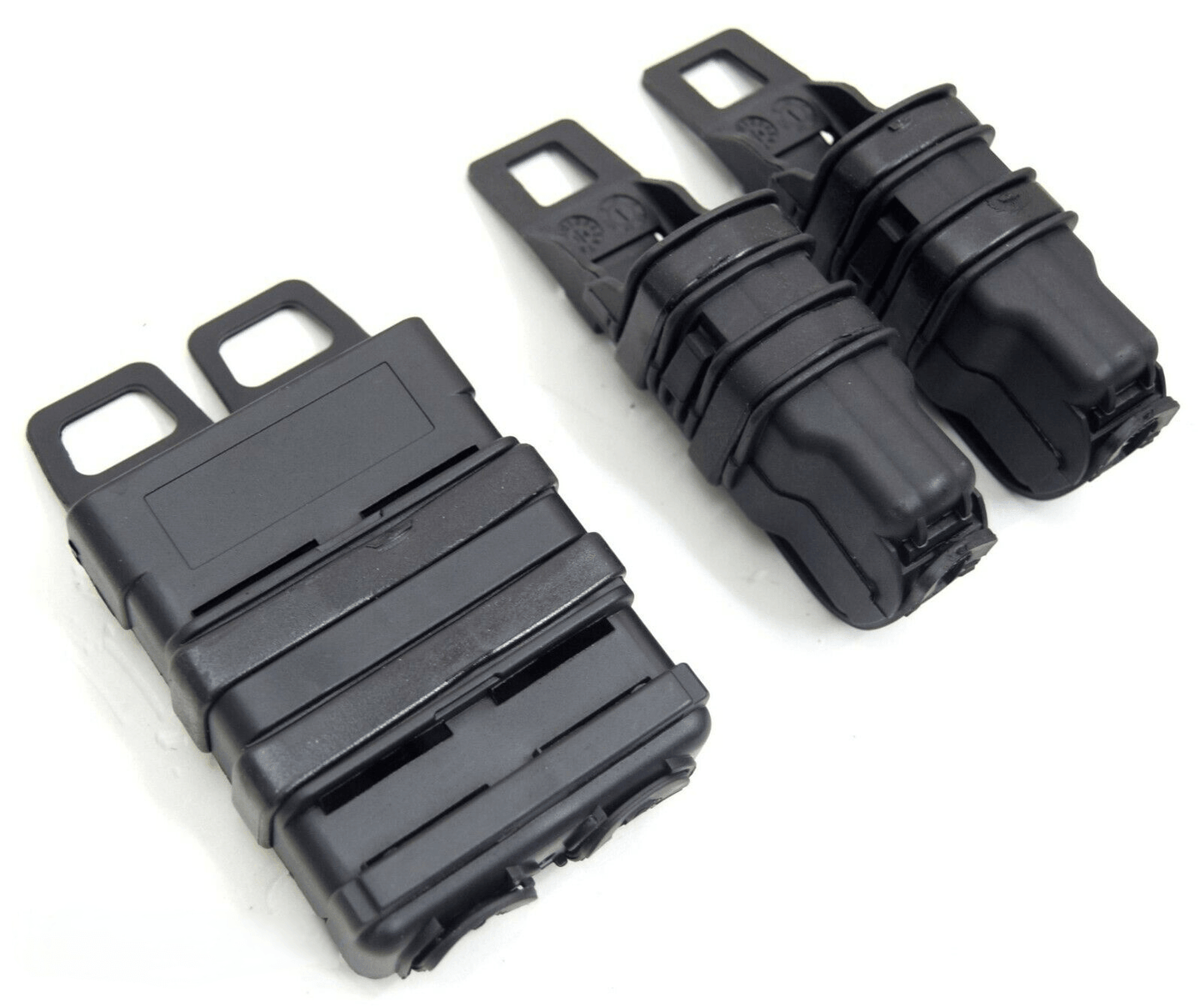MOLLE RIFLE & DBL PISTOL HOLDER, HARDSHELL (BLK) - NeonSales {{ shop.shopifyCountryName }}