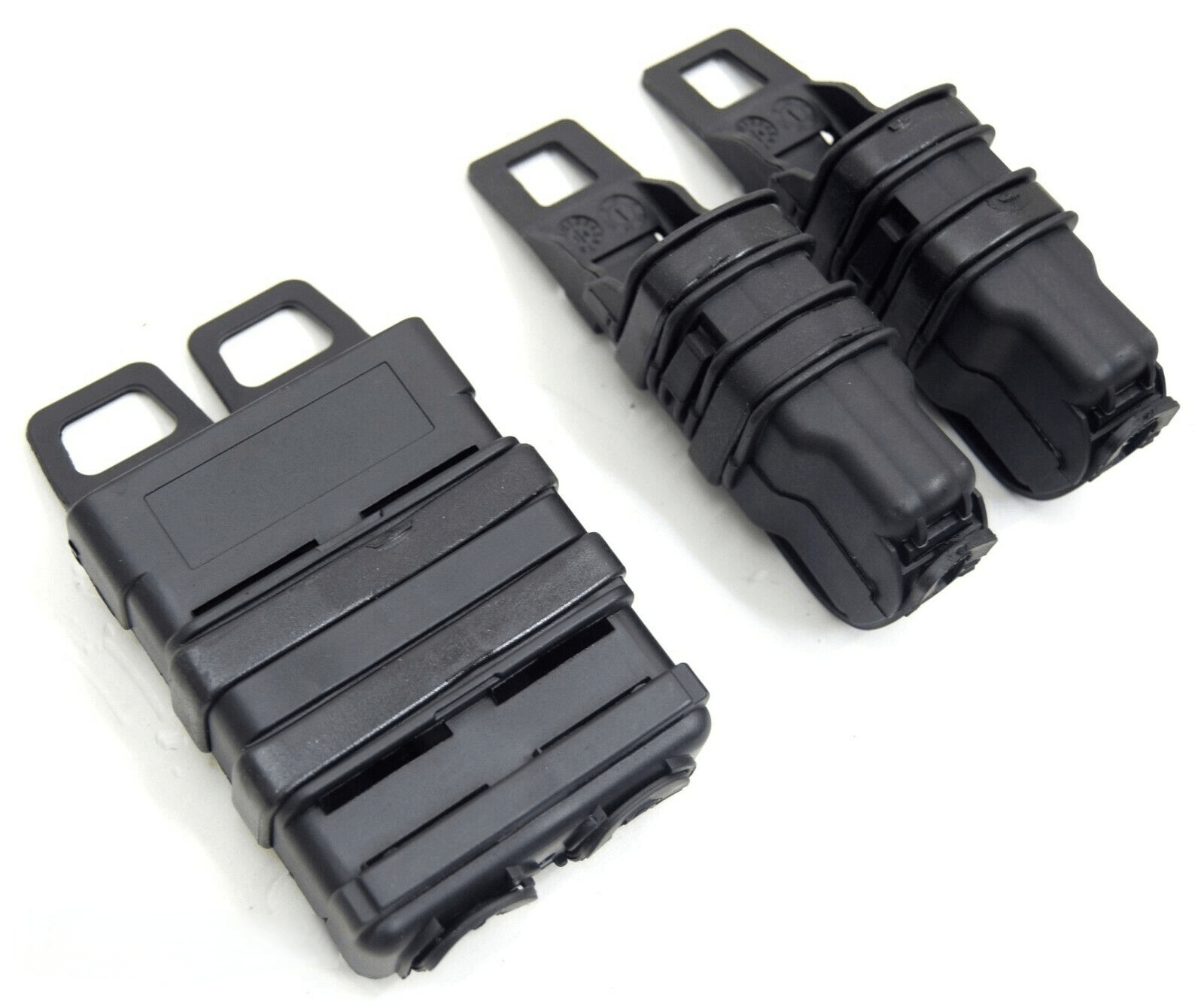 MOLLE RIFLE & DBL PISTOL HOLDER, HARDSHELL (BLK) - NeonSales {{ shop.shopifyCountryName }}