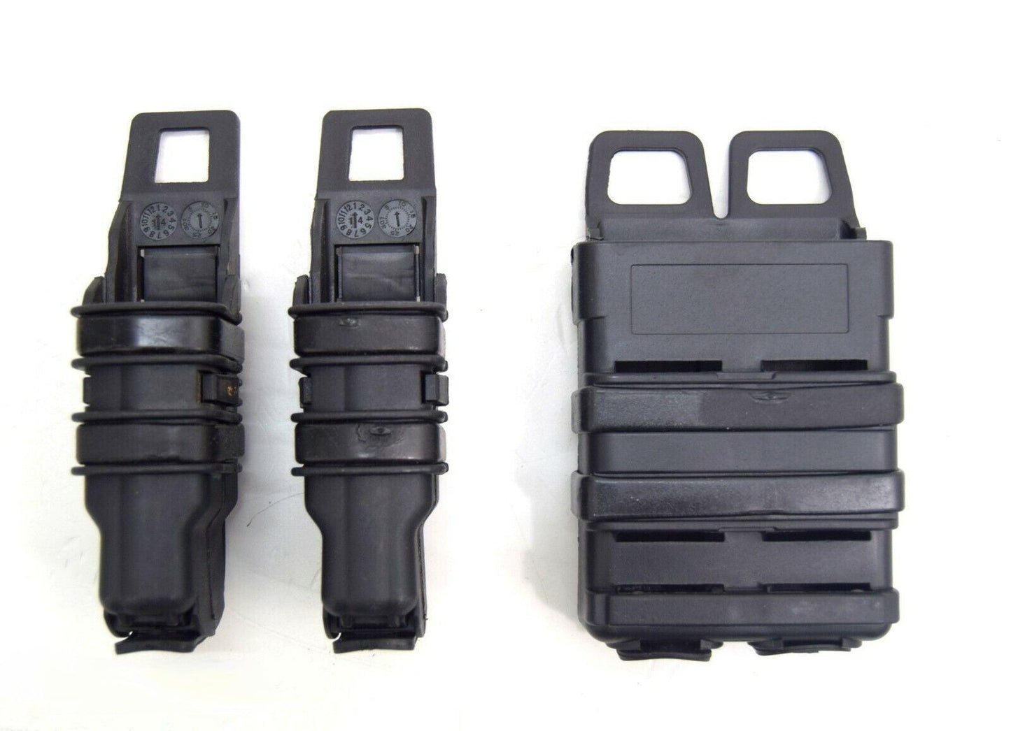 MOLLE RIFLE & DBL PISTOL HOLDER, HARDSHELL (BLK) - NeonSales {{ shop.shopifyCountryName }}