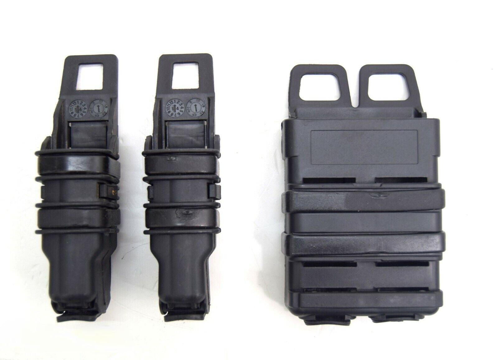 MOLLE RIFLE & DBL PISTOL HOLDER, HARDSHELL (BLK) - NeonSales {{ shop.shopifyCountryName }}