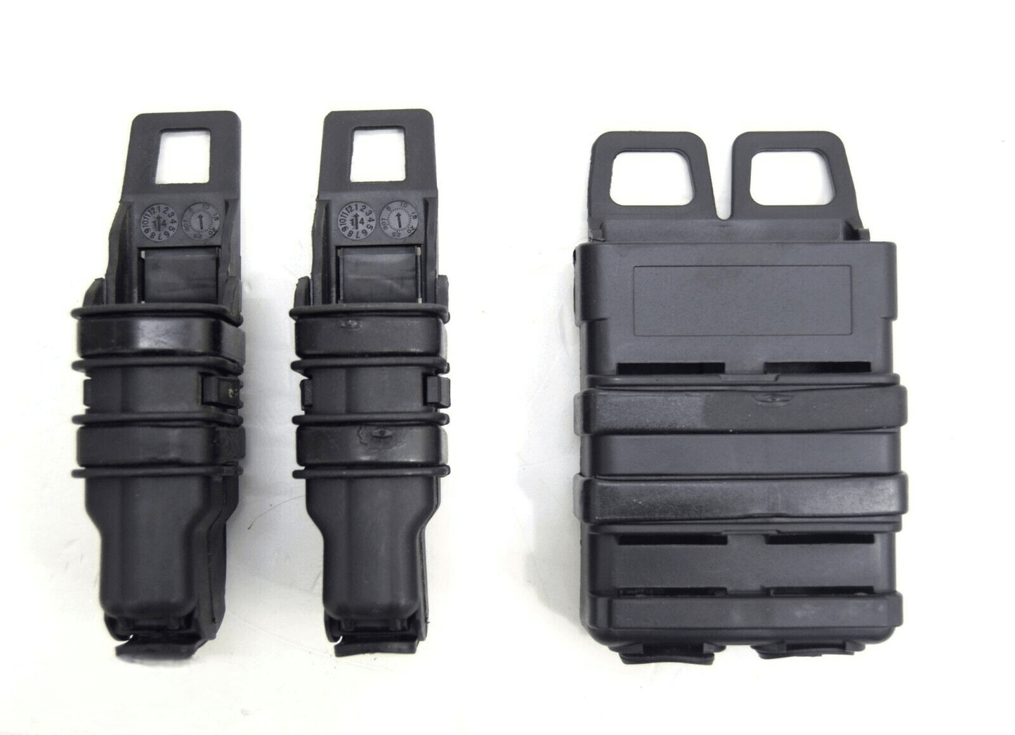 MOLLE RIFLE & DBL PISTOL HOLDER, HARDSHELL (BLK) - NeonSales {{ shop.shopifyCountryName }}