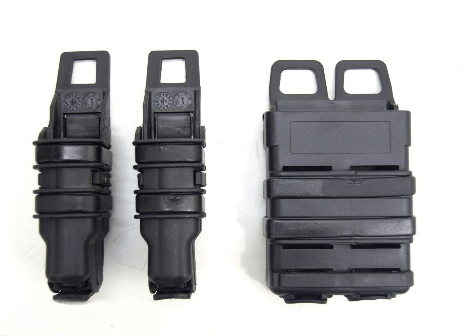 MOLLE RIFLE & DBL PISTOL HOLDER, HARDSHELL (BLK) - NeonSales {{ shop.shopifyCountryName }}