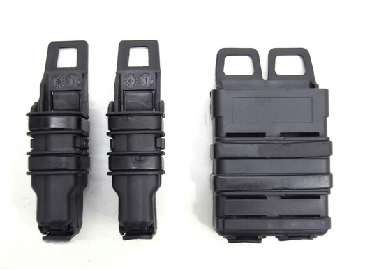 MOLLE RIFLE & DBL PISTOL HOLDER, HARDSHELL (BLK) - NeonSales {{ shop.shopifyCountryName }}