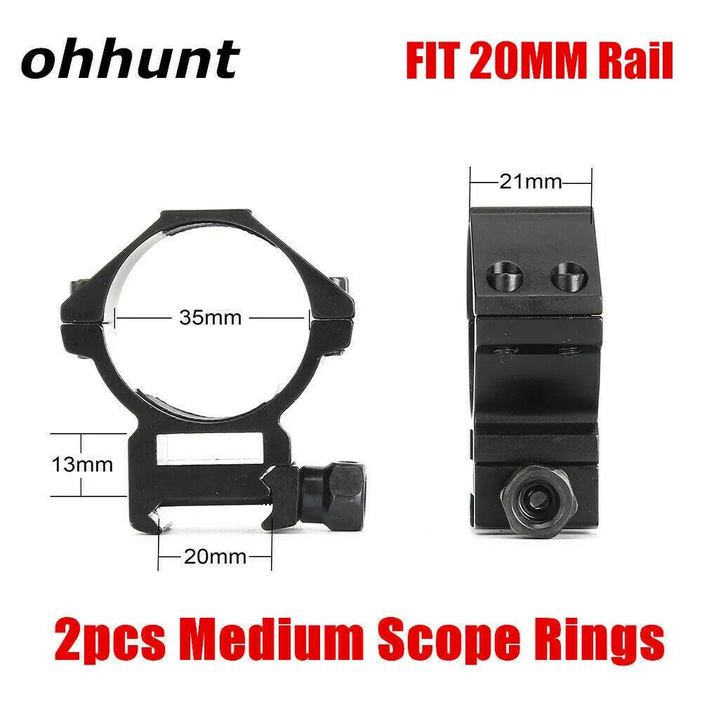MOUNT RING SET, 35MM, 2 PCE, MEDIUM, PICATINNY - NeonSales {{ shop.shopifyCountryName }}
