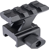 Picatinny riser with overhang