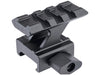 Picatinny riser with overhang