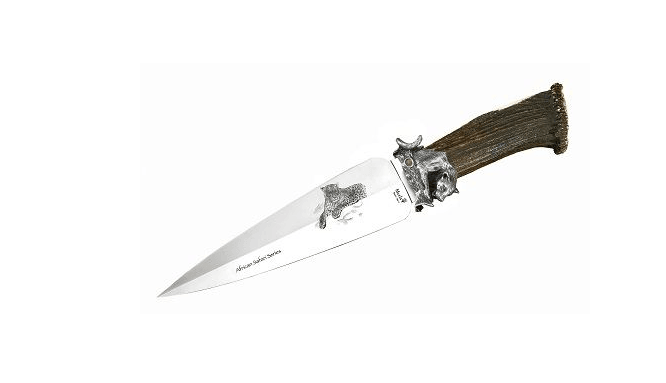 MUELA SAFARI SERIES KNIFE - LEOPARD-16BF - NeonSales South Africa