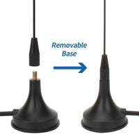 NAGOYA UT-108UV MAGNETIC BASE CAR AERIAL (SMA-M) - NeonSales {{ shop.shopifyCountryName }}