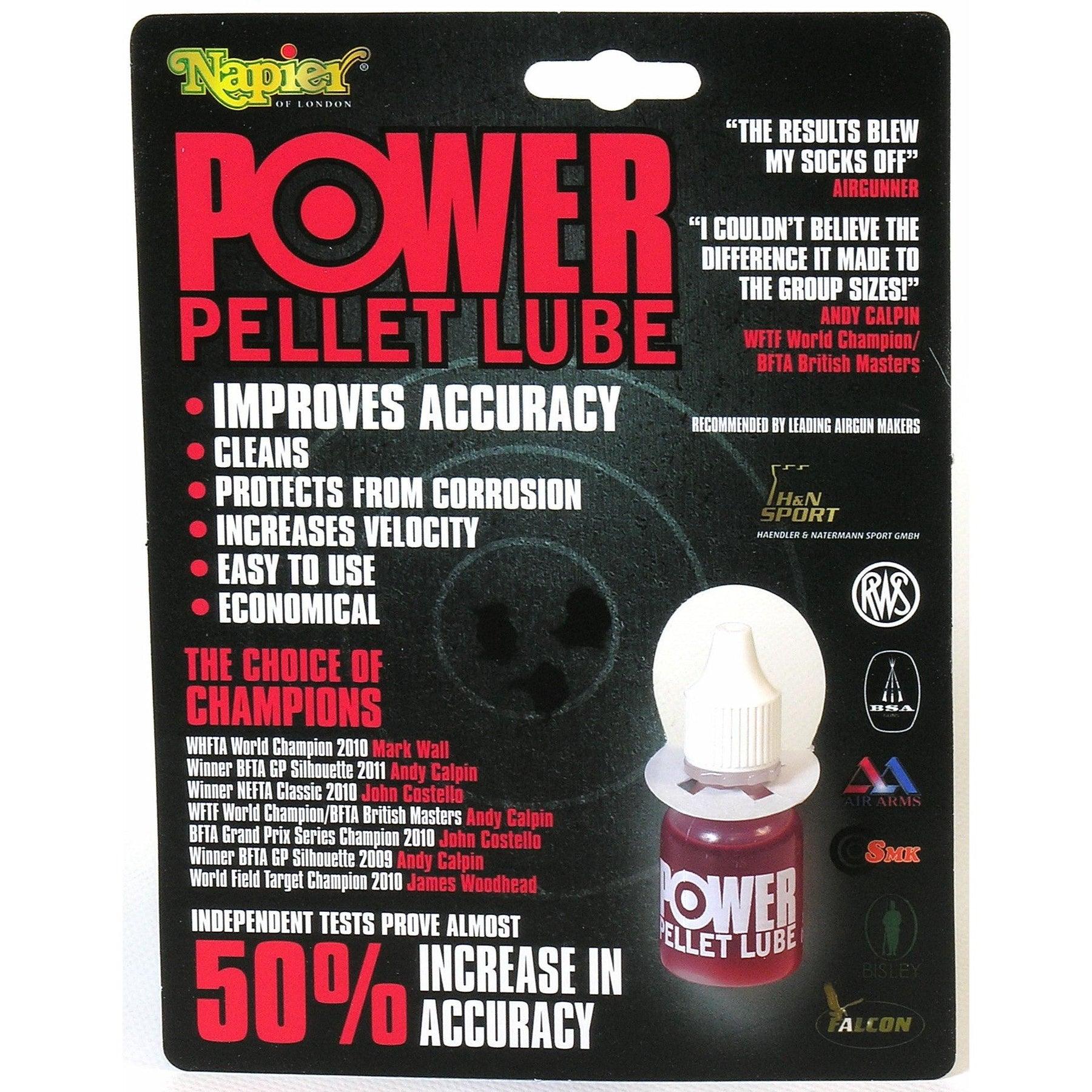 NAPIER POWER PELLET LUBE - 10ML - NeonSales South Africa