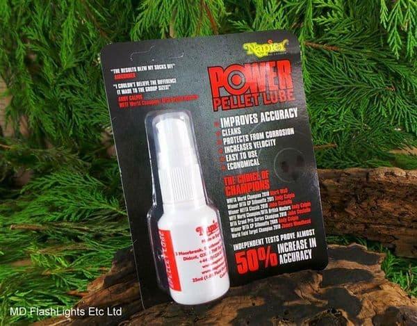 NAPIER POWER PELLET LUBE SPRAY, 25ML - NeonSales {{ shop.shopifyCountryName }}