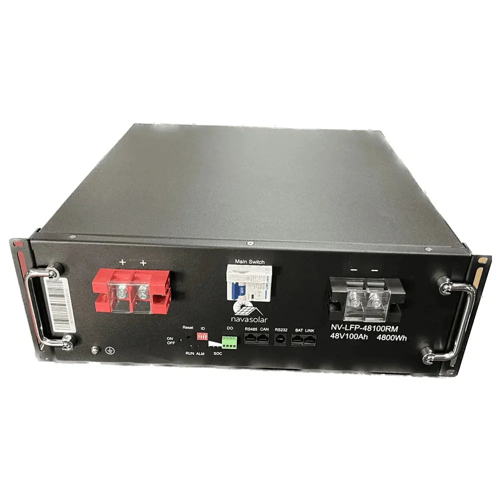 NAVASOLAR 48V 100AH LIFEPO4 RM BATTERY WITH BMS - NeonSales {{ shop.shopifyCountryName }}