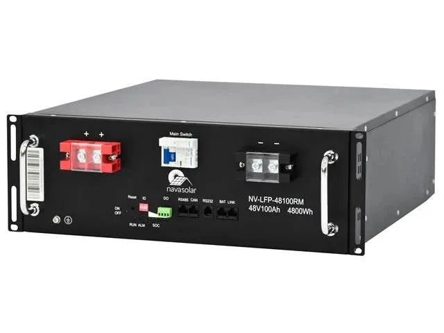 NAVASOLAR 48V 100AH LIFEPO4 RM BATTERY WITH BMS - NeonSales {{ shop.shopifyCountryName }}