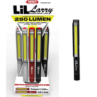 NEBO LiL Larry 250 lumen work light 18 piece countertop display