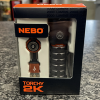 NEBO Torchy 2K 2000 lumen rechargeable flashlight