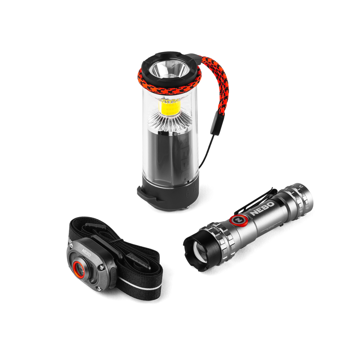NEBO Triple Threat Kit Mycro 250, Tempest 350 and Torchy 600