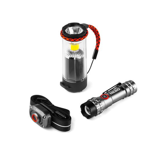 NEBO Triple Threat Kit Mycro 250, Tempest 350 and Torchy 600