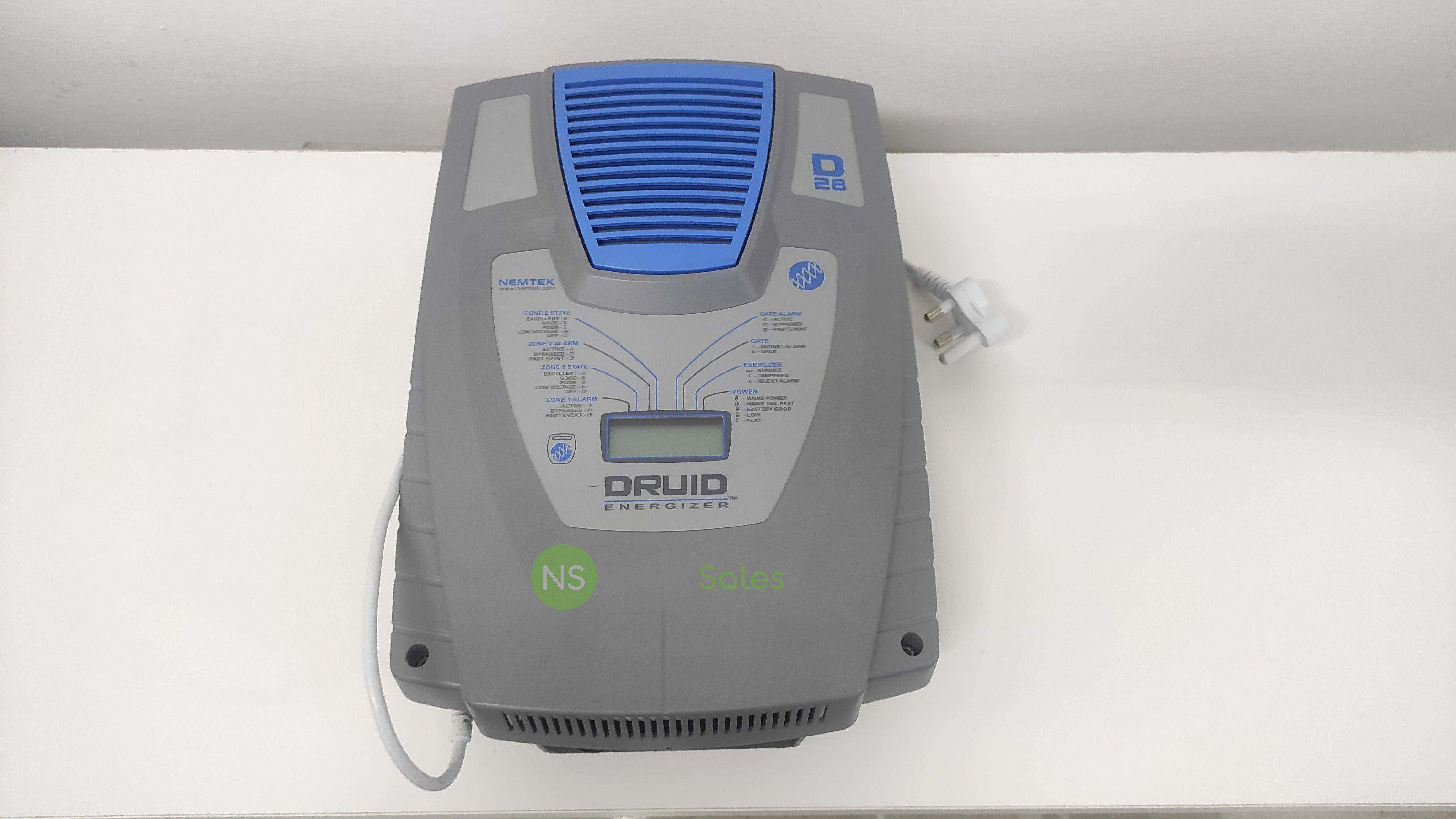 NEMTEK 28 LCD DRUID ELECTRIC FENCE ENERGIZER - NeonSales {{ shop.shopifyCountryName }}