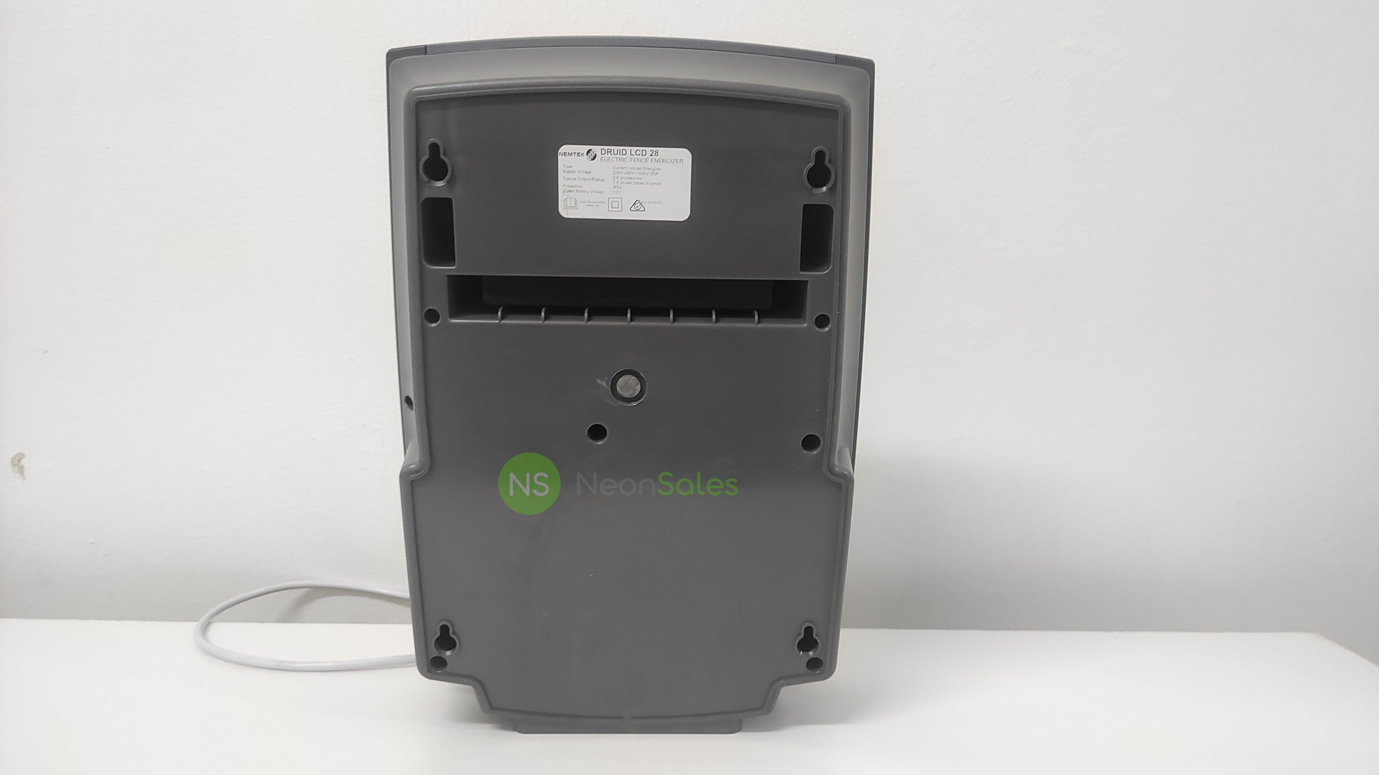 NEMTEK 28 LCD DRUID ELECTRIC FENCE ENERGIZER - NeonSales {{ shop.shopifyCountryName }}