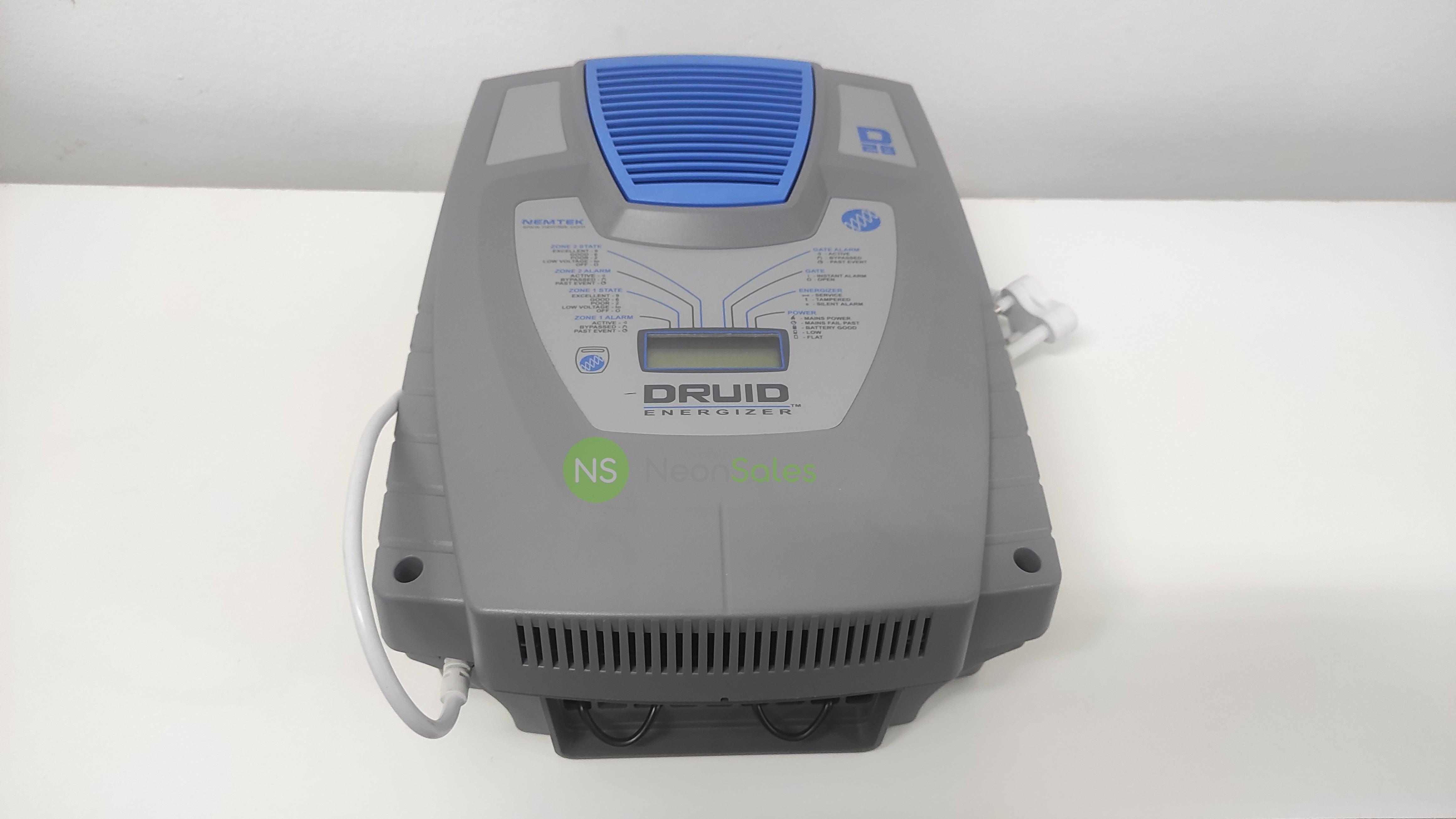 NEMTEK 28 LCD DRUID ELECTRIC FENCE ENERGIZER - NeonSales {{ shop.shopifyCountryName }}