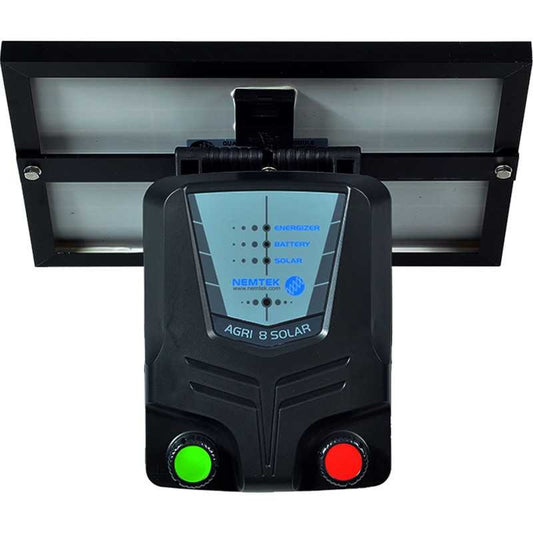 NEMTEK AGRI ENERGIZER AGRI 8 SOLAR 10 WATT ENERGIZ