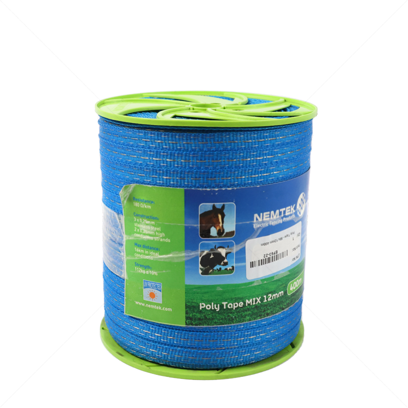 NEMTEK AGRI POLY TAPE MIX 12MM 400M - NeonSales {{ shop.shopifyCountryName }}