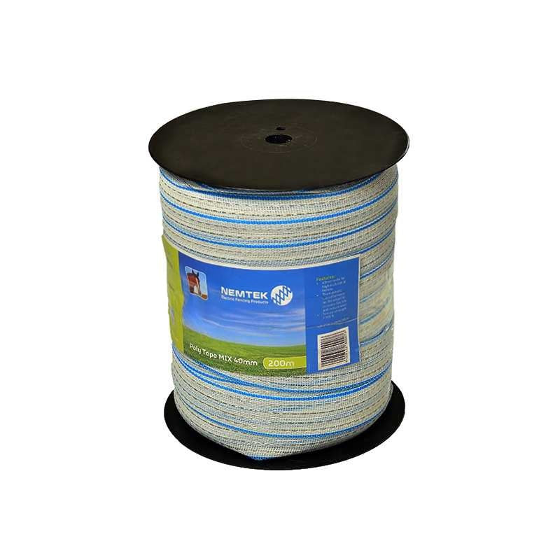 NEMTEK AGRI POLY TAPE MIX 40MM 200M - NeonSales {{ shop.shopifyCountryName }}