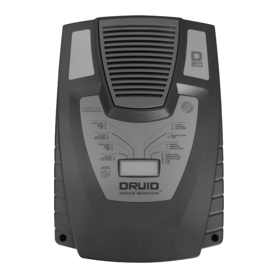 D20 low-voltage electric fence monitor - Druid D20 family image