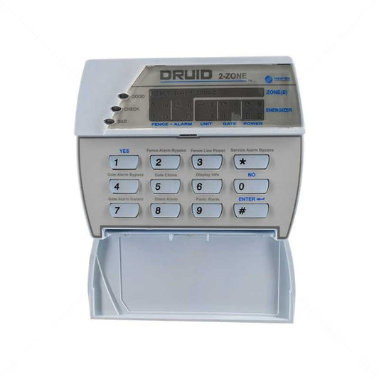 NEMTEK FENCE ENERGIZER KEYPAD DRUID KEYPAD 2 ZONE - NeonSales {{ shop.shopifyCountryName }}