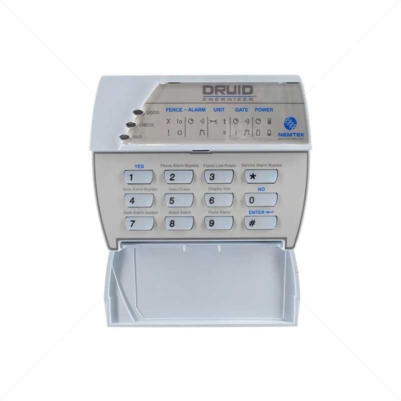 NEMTEK FENCE ENERGIZER KEYPAD LCD FOR DRUID 1 ZONE - NeonSales {{ shop.shopifyCountryName }}